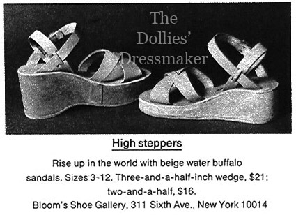 1970s Water Buffalo Sandals